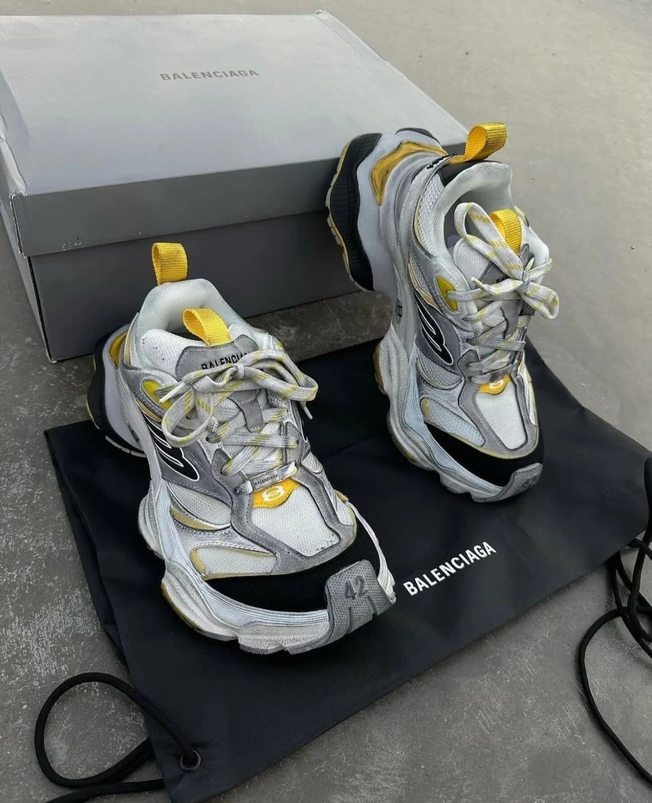 Balenc_iaga Cargo Sneakers