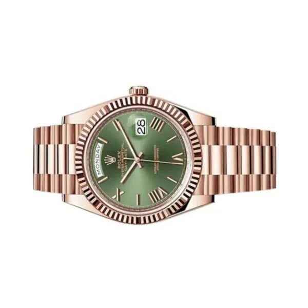 ROLE_X Day Date Olive Green Dial 40mm