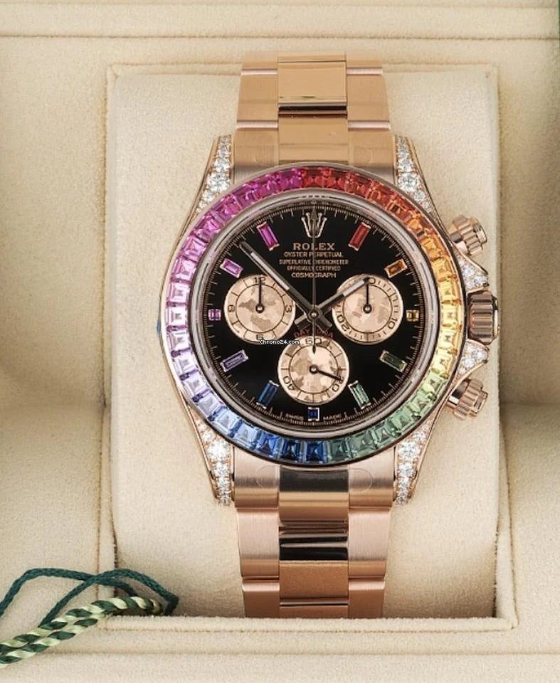 ROLE_X Rainbow daytona rose gold