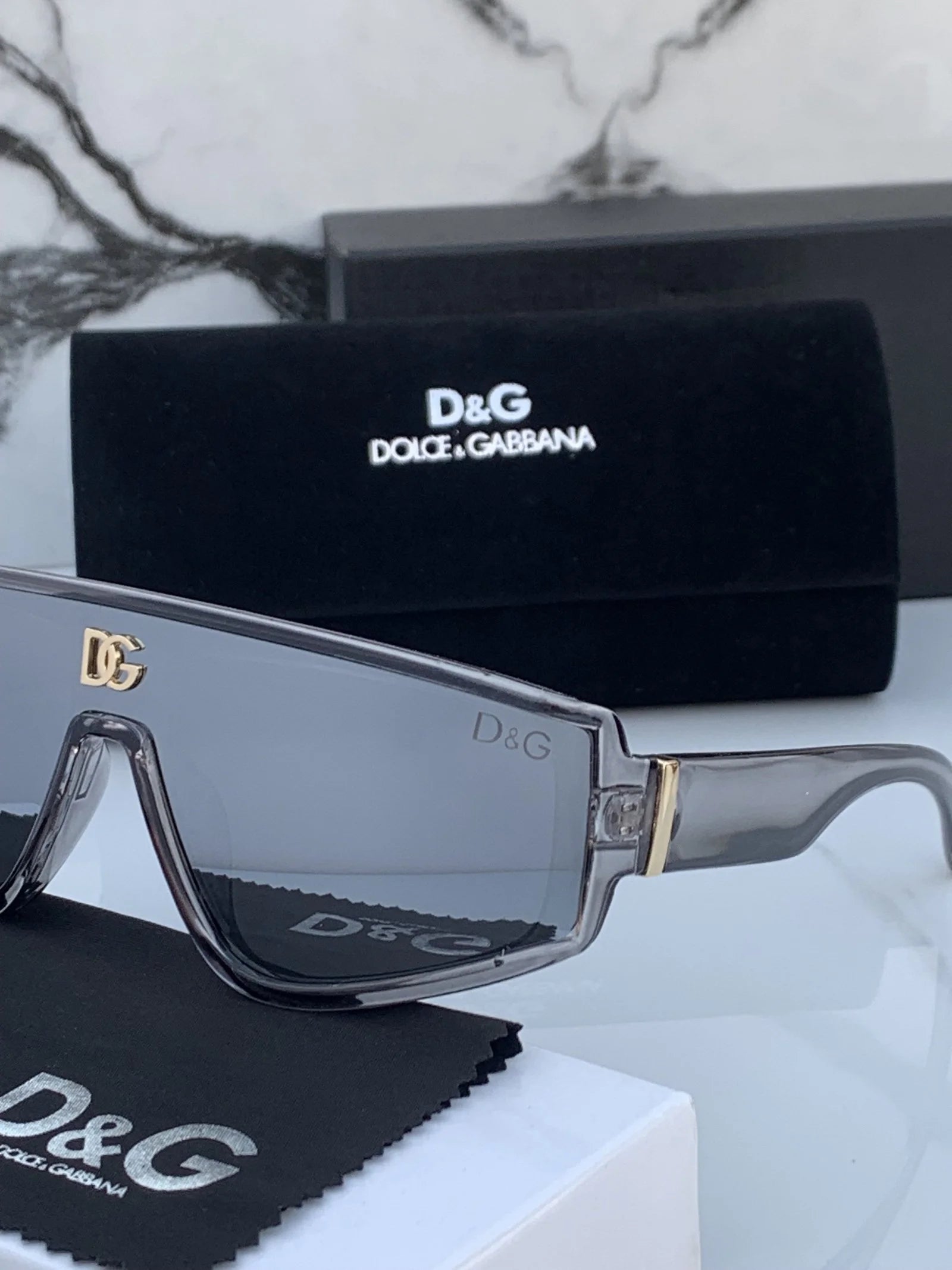 Bran_ded D&_G9529 Grey Sunglasses