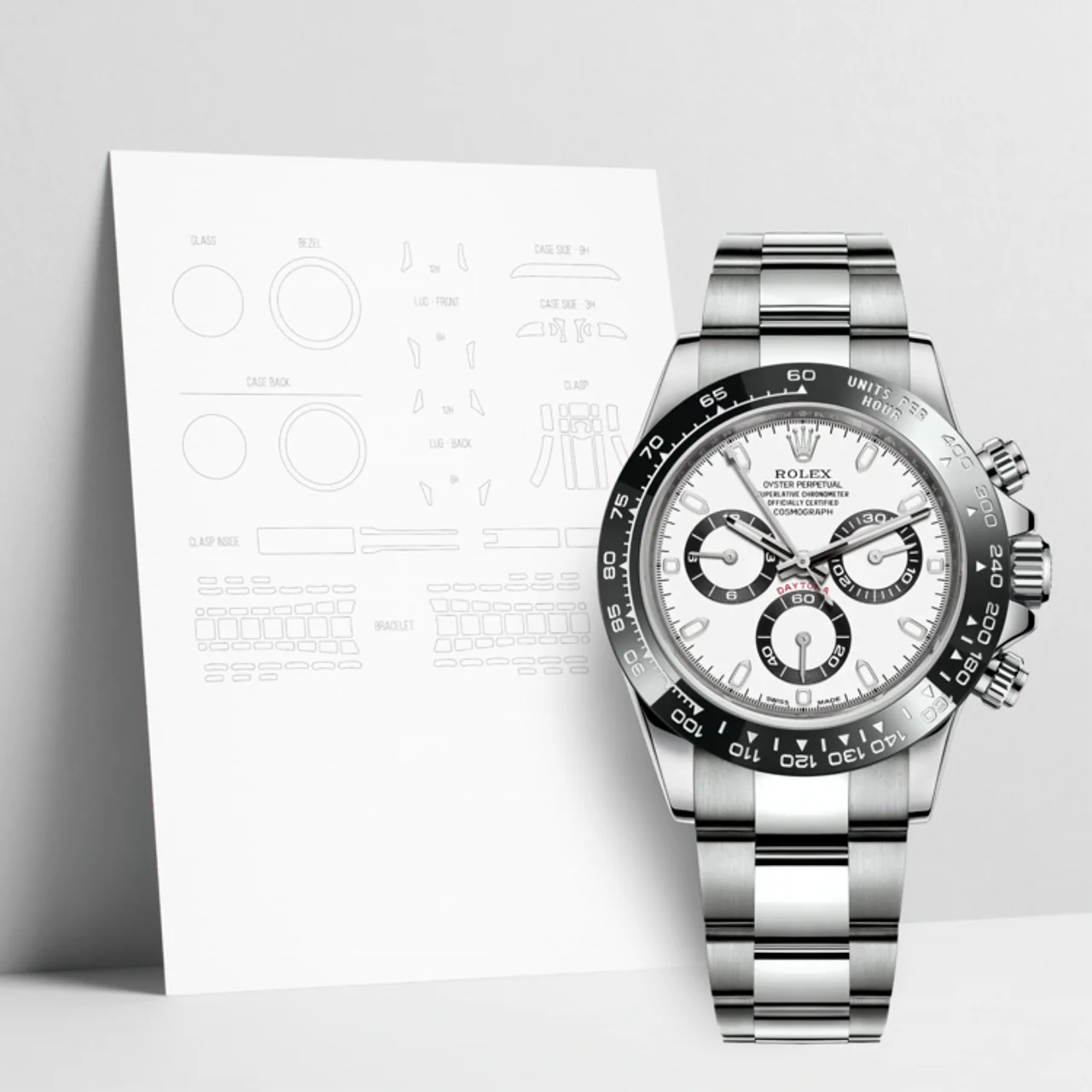 ROLE_X Cosmograph Daytona White dial