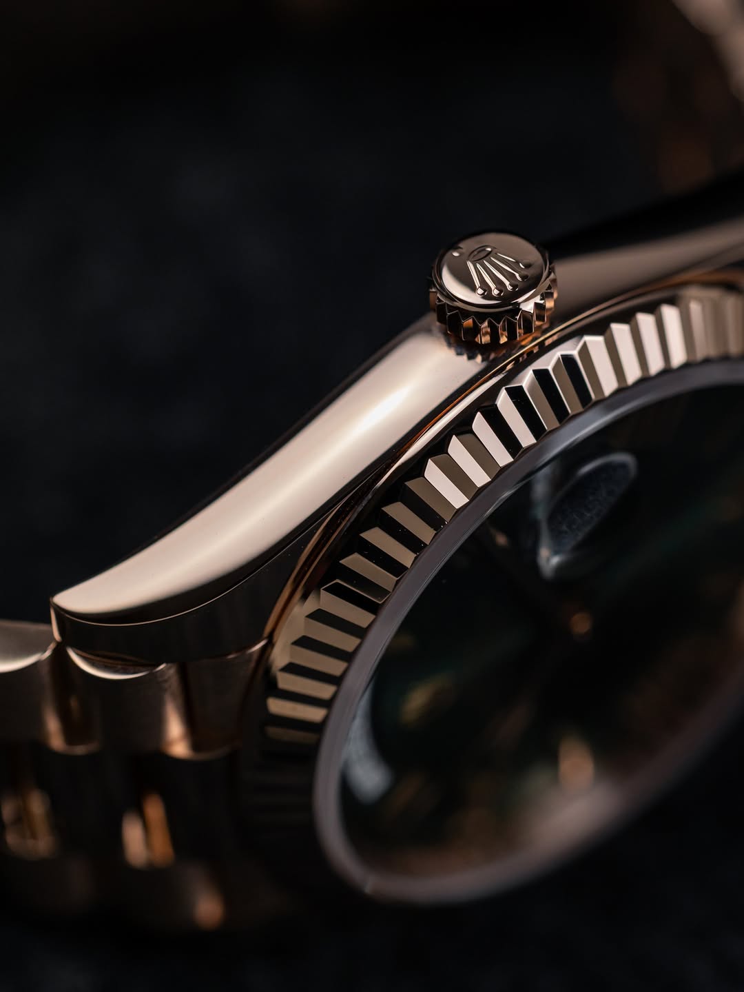 ROLE_X Day Date Olive Green Dial 40mm