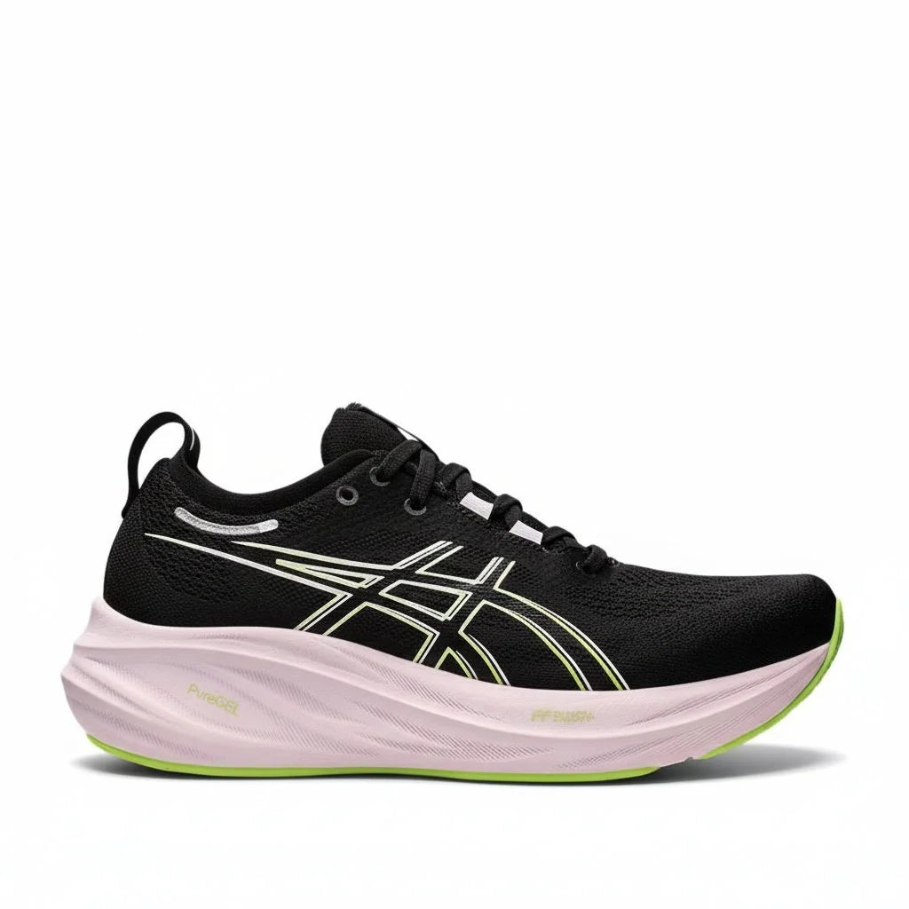 Asic_ss GEL NIMBUS 26 women (BLACK NEON LIME 461 TOP BATCH UA
